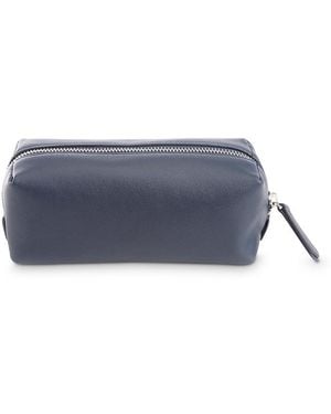 ROYCE New York Leather Utility Bag - Blue