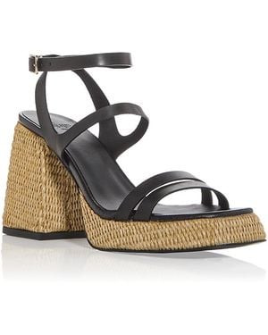 Castañer Victoria Platform Sandals - Metallic