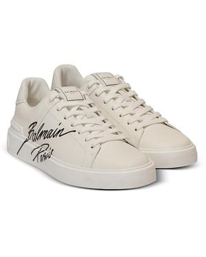 Balmain B-Court Sneakers - White