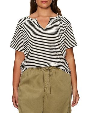 Sanctuary Plus Raglan Tee - Multicolor