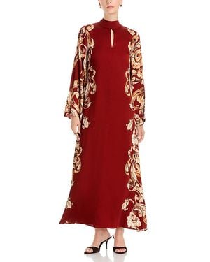 Tahari The Analeia Maxi Dress - Red