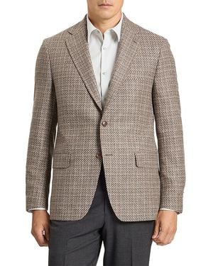 Ted Baker Wellington Weave Modern Fit Suit Jacket - Brown