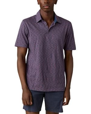 Faherty Sunwashed Polo - Purple