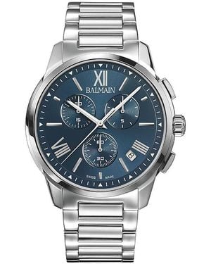 Balmain Madrigal Chronograph, 42Mm - Gray