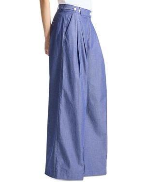 Saint Art Kingsley Wide Leg Pants - Blue