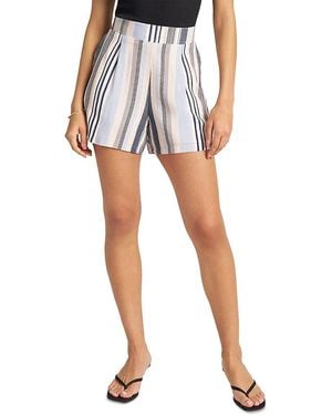 Matty M Lina Pleated Shorts - Blue