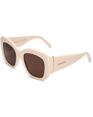 Givenchy Butterfly Sunglasses, 53Mm - Natural