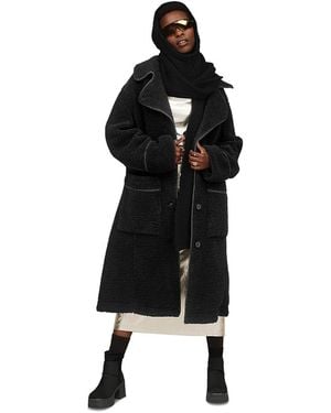 UGG Sema Fluff Coat Coat - Black