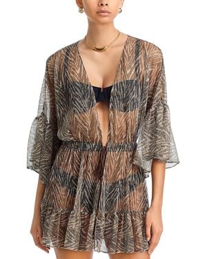 Ramy Brook Keira Cover Up Dress - Black