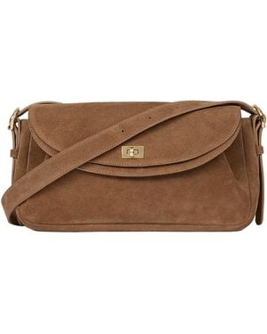 Sandro Le Mambo Crossbody Bag - Brown
