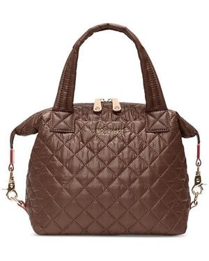 MZ Wallace Small Sutton Deluxe Bag - Brown