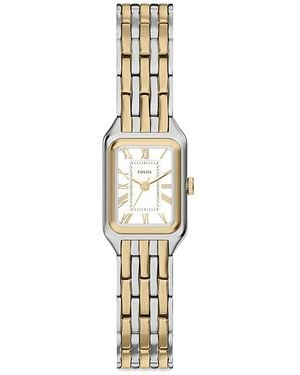 Fossil Raquel Mini Watch, 18Mm X 29Mm - Metallic