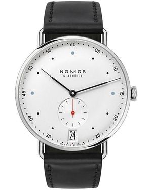 Nomos Metro 38 Date Watch, 38.5Mm - Gray