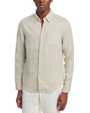 Alex Crane Playa Linen Shirt - Gray