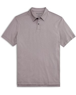 Mack Weldon Pima Cotton T-Shirt Polo - Gray
