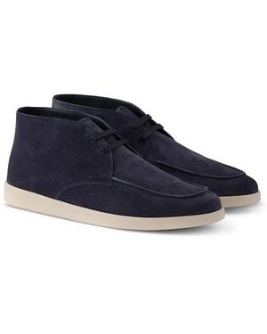 Prada Suede Chukka Boots - Blue