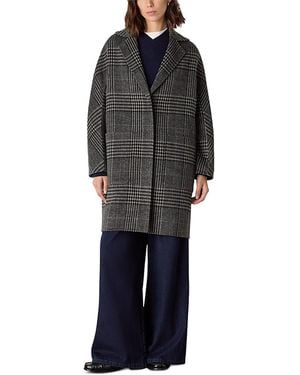Whistles Cassie Double Face Coat - Black