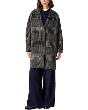 Whistles Cassie Double Face Coat - Black