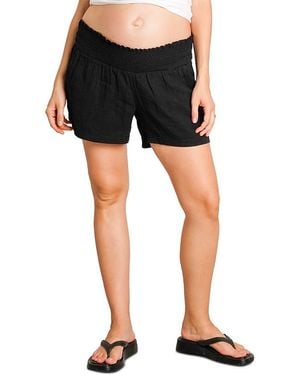 Nom Maternity Easy Shorts - Black