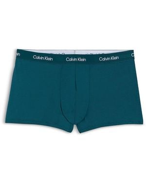 Calvin Klein Ultra Soft Modal Modern Trunks - Green