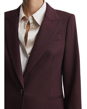 Reiss Jade Single Breasted Blazer - Purple