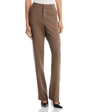 Cinq À Sept Kerry Slim Straight Leg Pants - Brown