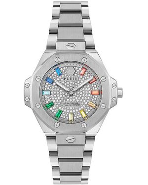 Philipp Plein Royal Prestige Crystal Watch, 33Mm - White