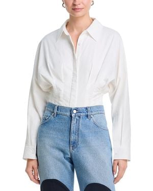 Jonathan Simkhai Cleriys Dolman Bodysuit - White