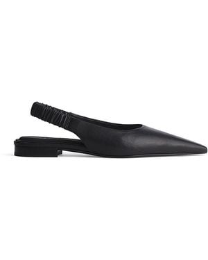 Rag & Bone Mercer Slingback Flats - Black