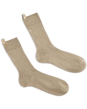 Comme Si The Yves Socks - White