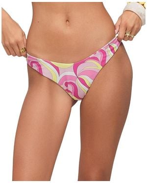 Edikted Meris Abstract Bikini Bottom - Pink