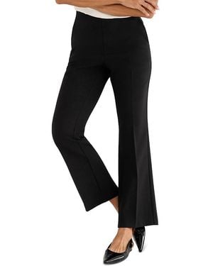NIC+ZOE Sleek Stretch Plaza Demi Boot Pants - Black