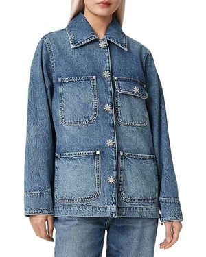 AllSaints Bex Denim Jacket - Blue