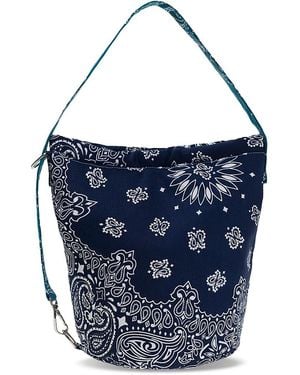 Call it By Your Name Bandana Bucket Bag - Blue