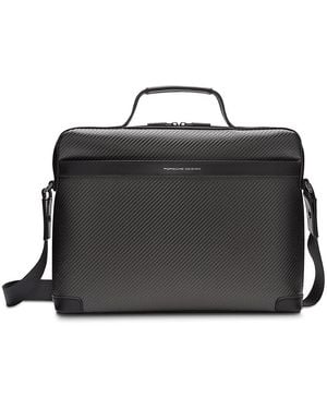 Porsche Design Bric's Carbon Briefcase M - Black