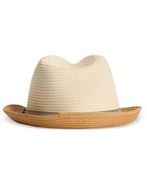 Barbour Ashill Trilby Summer Hat - White