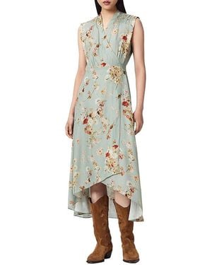 AllSaints Mira Dress - Metallic