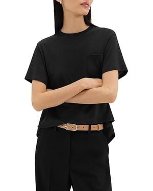 Theory Apex Easy Tee - Black