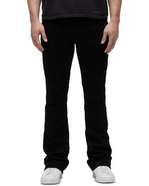 Hudson Jeans Walker Kick Flare Bootcut Jeans - Black