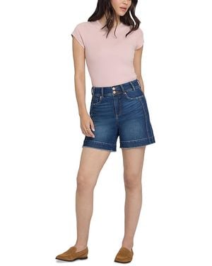 NYDJ Berkyn Relaxed Denim Shorts - Blue