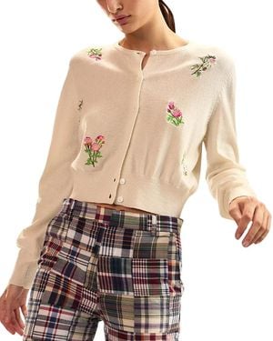 Cynthia Rowley Forget Me Not Cardigan - White