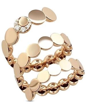 Pasquale Bruni 18K Luce Diamond Coil Ring - Metallic