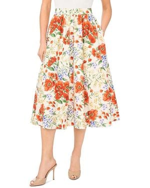 Ted Baker Mari Gathered Midi Skirt - Orange