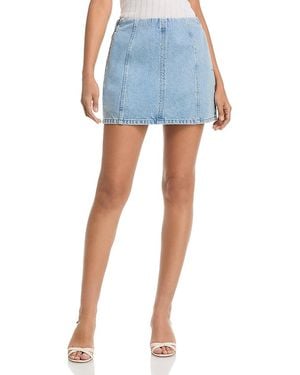 French Connection 90's Denim Mini Skirt - Blue