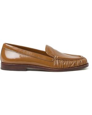 Loeffler Randall Lucille Loafer Flats - Brown