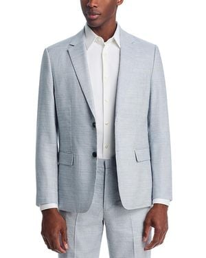 Theory Chambers Linen & Wool Slim Fit Suit Jacket - Blue