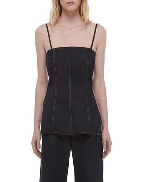 Helmut Lang Minimal Slip Top - Black
