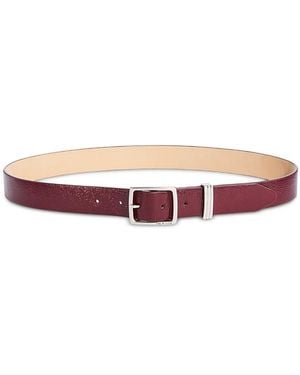Rag & Bone X Boyfriend 2.0 Leather Hip Belt - White