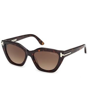 Tom Ford Butterfly Sunglasses, 55Mm - Multicolor