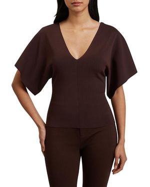 Ted Baker Reginah Knitted Top - Purple